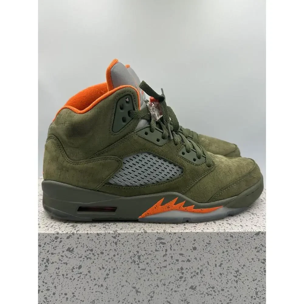 Air‎ Jordan 5 Retro ‘Olive’ 2024 | Size 9M | DD0587-308 | OG Box | Pre-Owned
